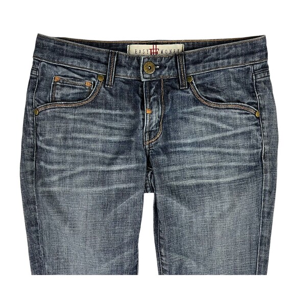 Easy Money Sterling Straight Jeans Women's Size 27 Lowrise Crop - Picture 3 of 8